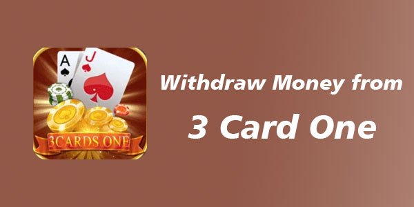 Withdraw Money from 3 card one