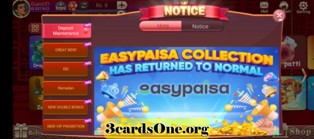 Steps to safely update the 3 Card Club APK on your phone