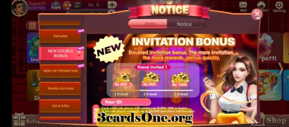 Download sources for 3 Card Club APK in Pakistan