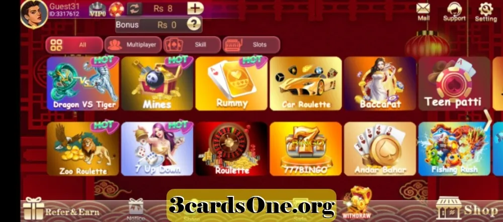 3 Card Club APK version and package details