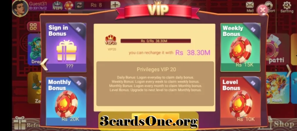 Account safety tips and privacy settings for 3 Card Club